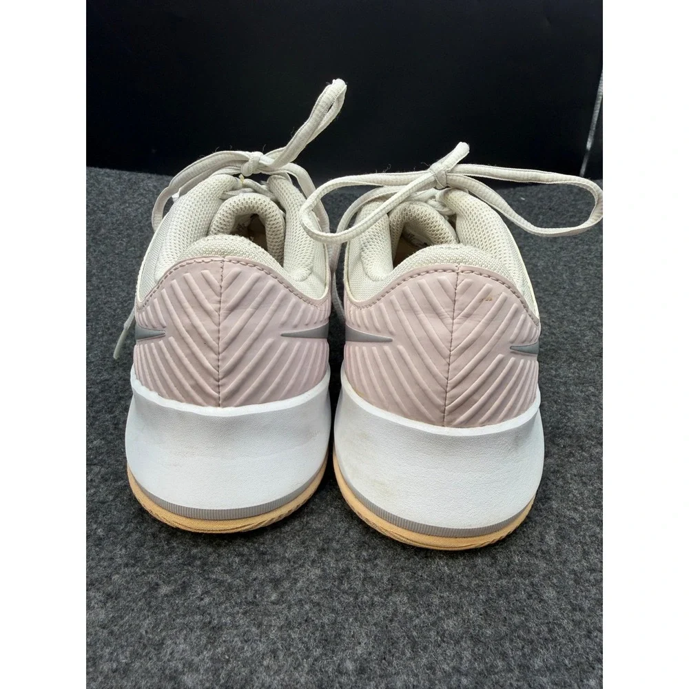 Nike MC Trainer Womens White Pink Silver Training Shoes CU3584-010 Size 10